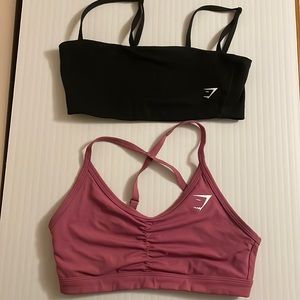 2 Gym shark bras